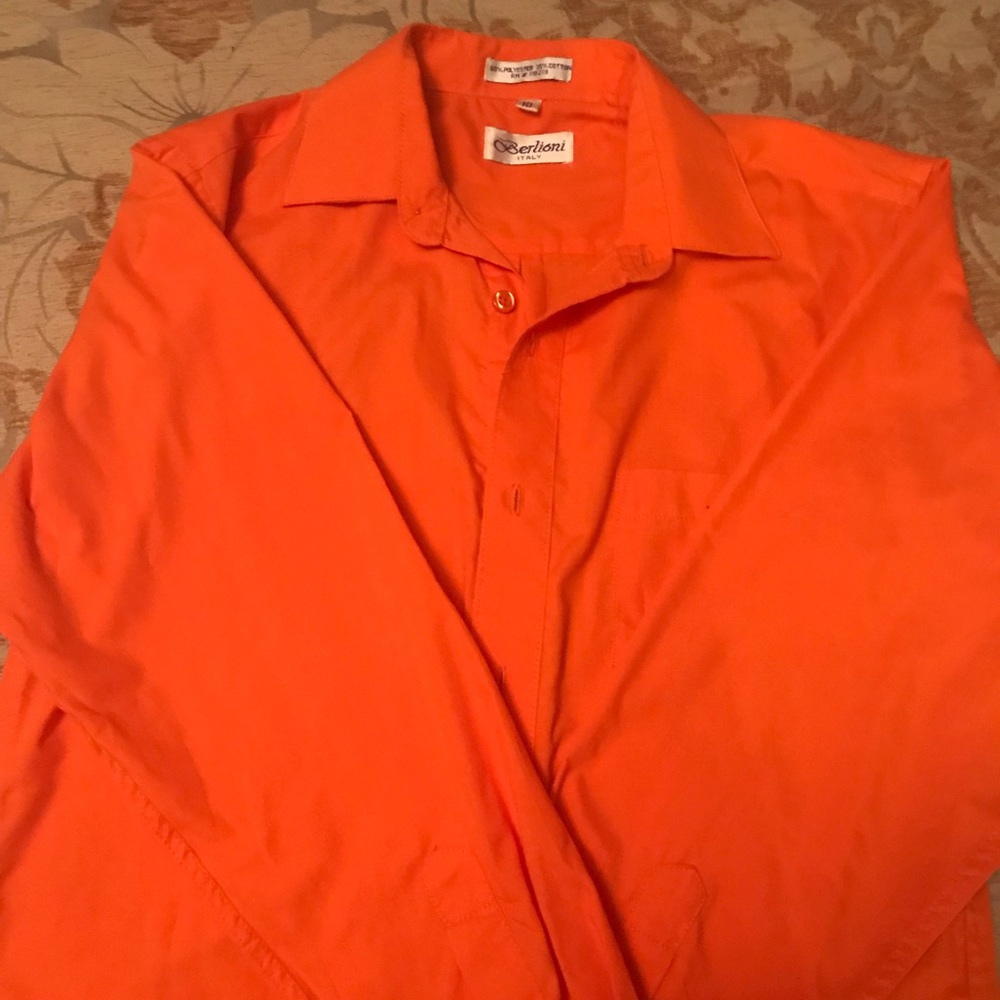 Long sleeved boys dress shirt